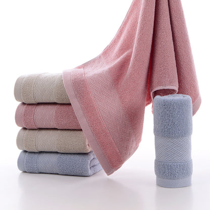 Pure Cotton Towels for Home Use with Custom Embroidery