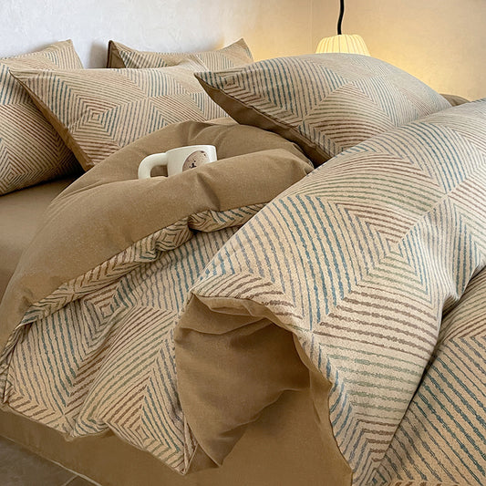 Brushed Cotton Bedding Set