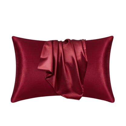 2 Pack Satin silk Pillowcase pillow case pillow cover queen