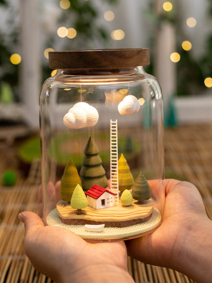 Creative Cloud Shape Desktop Night Light Decor