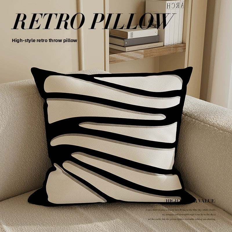 Short Velvet Pillow Case