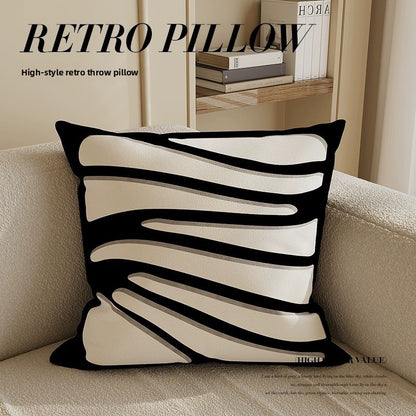 Short Velvet Pillow Case