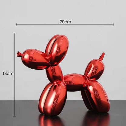 Electroplated Balloon Dog Decor