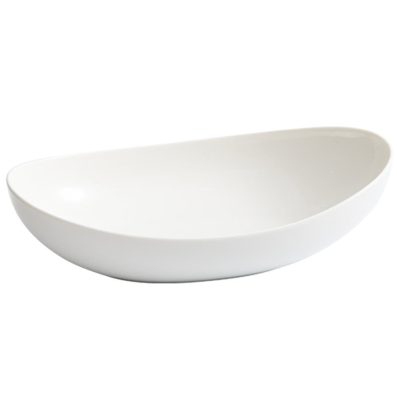 Oval Ceramic Serving Bowl