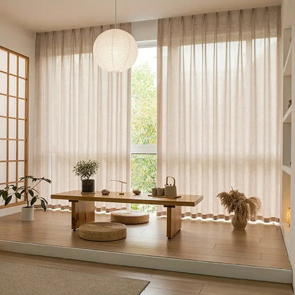 High-quality linen curtains