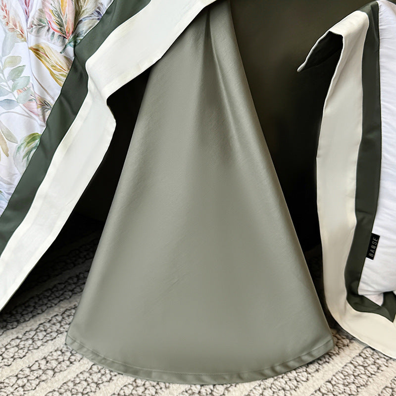 Premium Cotton Printed Four-Piece Bedding Set