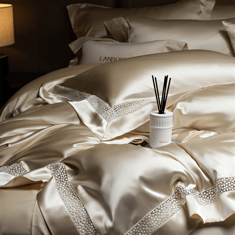 Luxury Silk Tencel Bedding Set