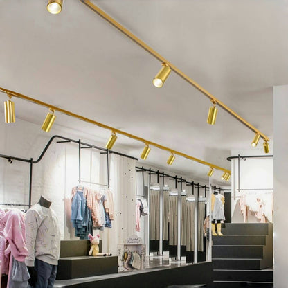 Gold LED Track Lighting System