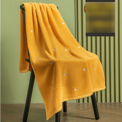 Thickened Cotton Towel Set with Bath Towel (2 Pieces)