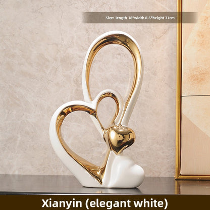 Heart Shape Ceramic Home Decor