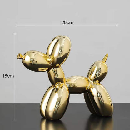 Electroplated Balloon Dog Decor