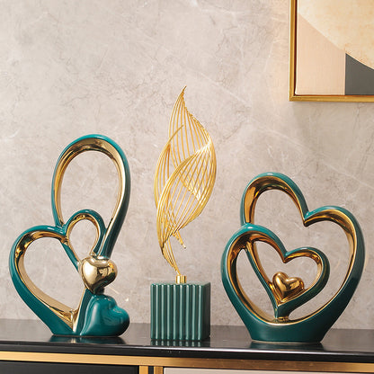 Heart Shape Ceramic Home Decor