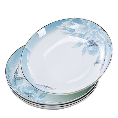 European Style Bone Bowl and Chopsticks Set