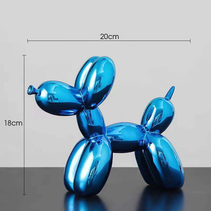 Electroplated Balloon Dog Decor