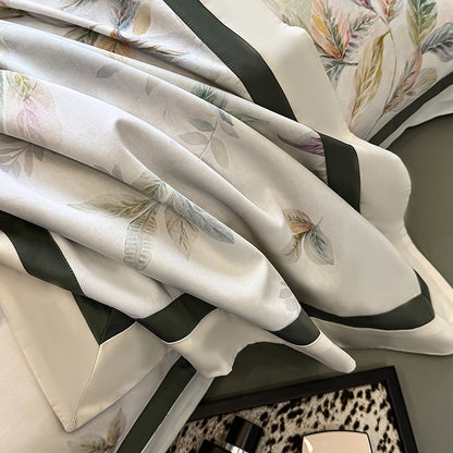 Premium Cotton Printed Four-Piece Bedding Set