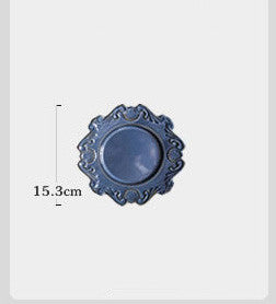 Creative Baroque European Tableware Set (Dinner Plates & Bowls)
