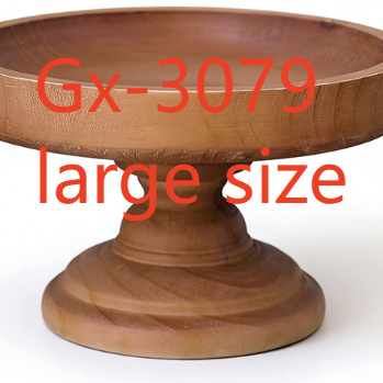 Wooden cake stand