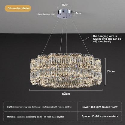 French Style Crystal Chandelier LED Lighting for Home