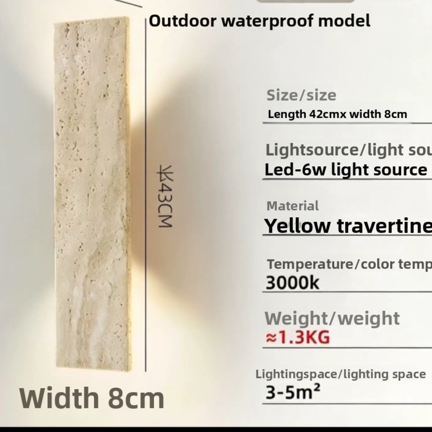 Wall Lamp with LED Lighting