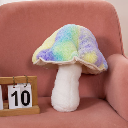 Cute Mushroom Plush Pillow for Kids Home Decor
