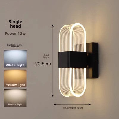Ambient mood lighting for the bedside