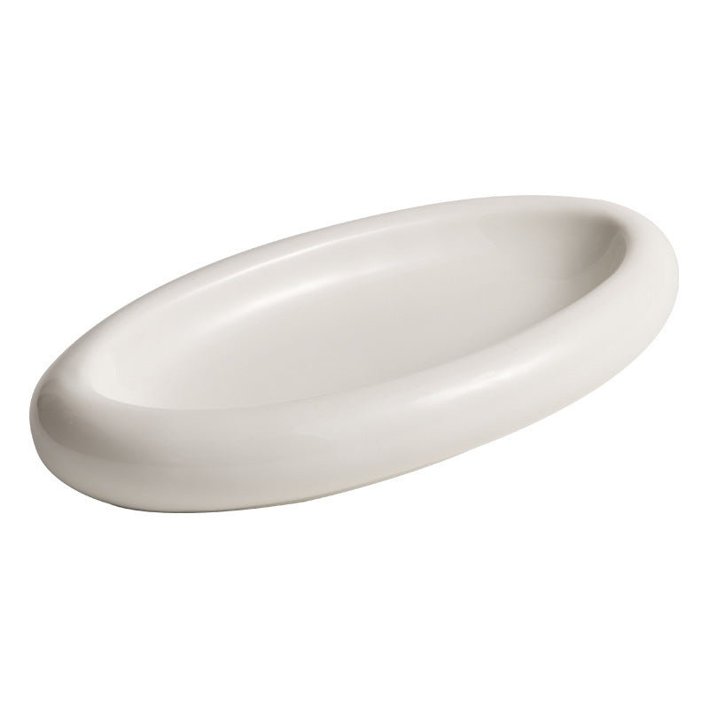 Ceramic Double Layer Insulated Serving Plate